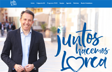 web del candidato