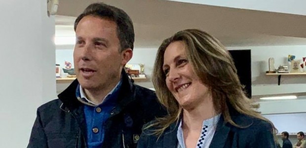 Mari Huertas García, presidenta del grupo Coros y Danzas Virgen de las Huertas, elegida por Pencho Gil como candidata nº5 a las municipales del 26 de mayo.