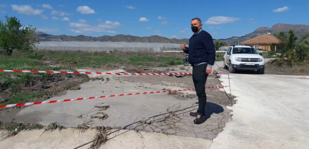 Los caminos municipales que resultaron afectados por la DANA de septiembre de 2019 siguen sin ser reparados y provocando problemas de inseguridad vial