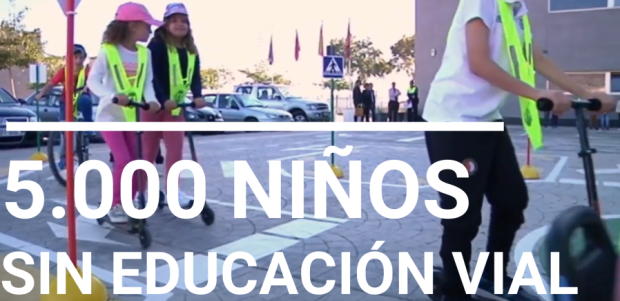 5.000 escolares lorquinos no reciben educación vial tras la decisión del gobierno del PSOE de cancelar los cursos formativos en todos los centros educativos