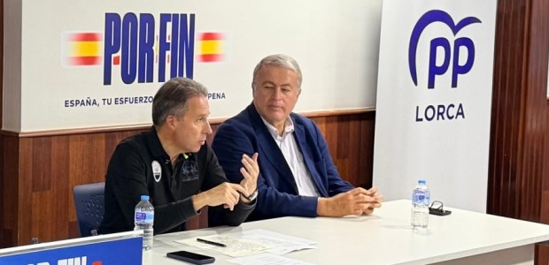 Fulgencio Gil: “El PP de Lorca se prepara para una batalla decisiva para el futuro del país: frenar a Pedro Sánchez y abrir una nueva etapa para España"